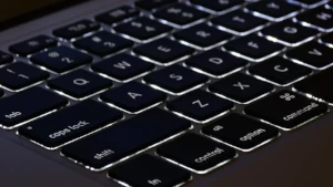 A Macbook Air Keyboard